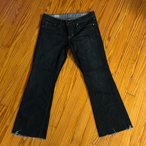 new vintage boot cut dark denim. Gap 1969. Women’s size 12 low rise, flare.